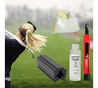 Professional Golf Club Grip Kit for Easy Regripping with 15 Straps & Non-Flammable Solvent for Golf Enthusiasts