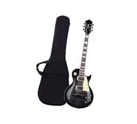 Professional Grade 6 String Electric Guitar Black Stainless Steel Flute Board Beginner Electric Guitar