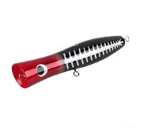 Professional Grade Big Game Wooden Sea Fishing Trolling Popper With Streamlined Wind Resistance And Resistant Steel Wire Internal Support(C3)