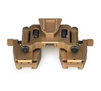 Professional Grade Binocular Bridge System For PVS-14 Metal Double Dovetail Mount, Flip-Up Capability, Secure Fit For L4G24 Mounts, Ideal For Tactical Applications(Gold)