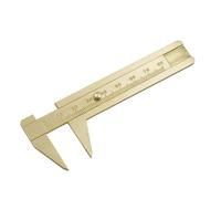 Professional Grade Brass Caliper Measurement Solution For Jewelers and Delicate Item Assessment Needs (Single scale)