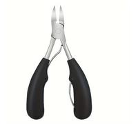 Professional Grade Concave Stainless Steel Nail Clippers for Thick Nails and Ingrown Toenails Sharp Curved Blade for Easy Trimmi,C663,Black