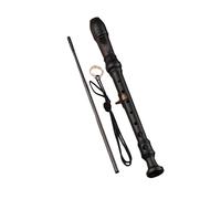 Professional Grade English Style Recorder 8 Hole Soprano Wind Instrument (Black) Professional Recorder