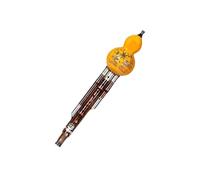 Professional Grade F/G Key Hulusi (Gourd Flute) With Reverse Hand And Nine Holes Hulusi For Beginners(F)