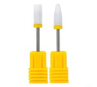 Professional Grade For Nail Drill Bits Made of Metal Alloy for Consistent Performance in For Nail Carving, Polishing and Refinement (2pcs)