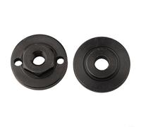 Professional Grade Hexagon M10 Flange Nut Set with Compatible Press Plates for Angle Grinders (M10+22.2mm)