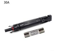 Professional Grade Inline Fuse Connector for Safeguarding Your Home's Electrical System via Solar Power (30A)