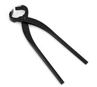 Professional Grade Manganese Steel Alloy Concave Root Cutter Bonsai Tool Sharp Durable Ergonomic Handles for Precise Branch Trimming and Root Pruning Black 205mm