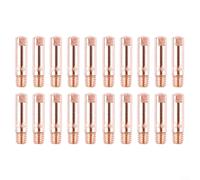 Professional Grade MB15 15AK Welding Nozzle Set 20pcs M6 Copper Tips for Consistent in MIG Welding (0.6mm)