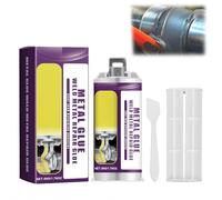 Professional Grade Metal Glue,Heavy Duty for Metal,Ceramics & Plastics,High Temperature Resistant Casting Repair,Strong Foundry Glue for Metal,Liquid Welding Filler for Metal Defects and Repairs