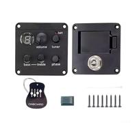 Professional Grade Pickup System for Acoustic Guitars Featuring EQ Controls and Built In Tuner