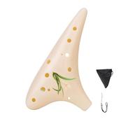 Professional-Grade Resin Ocarina: 12 Holes Clear Tones For Students & Live Performances Kids Safe Resin Musical Instrument