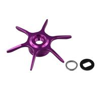 Professional Grade Star Brake Compatible with Various Models of the For Abu Max Series Lineup (left hand Purple)
