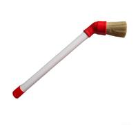 Professional Grade Tire Lubrication Brush with Curved Handle and High Density Bristles Ensures Even Coating in Critical Tire to Rim Contact Zones