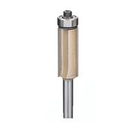 Professional Grade Trimming Cutters, Double-Edged Straight Cutter with Bearing for Woodworking, 12.7x8x25 mm, Ideal for Precision Milling and Detail Work