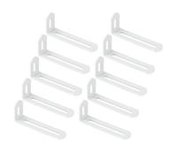 Professional Grades 90 Degree Double Slot Brackets for Structural in Renovations Projects Durability Cabinet Mounting Brackets