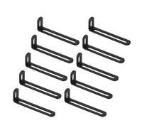 Professional Grades 90 Degree Double Slot Brackets for Structural in Renovations Projects Iron Corner Brackets for Cabinets