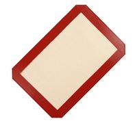 Professional Grades Silicone Baking Mat 30x21cm Cut Edges for Cookie Bread Pastries Easy Maintenance Silicone Baking Pad Dishwasher Safe Mat