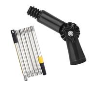 Professional Grades Telescoping Cleaning Poles with Locking Mechanism Rustproof Aluminum Alloy Construction for Cleaning Telescopic Dusting Poles for Eaves
