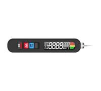 Professional Grades Voltages Tester Pen With Bright LED Light And Accuracy LCD Display For Electrical Circuit Analysis Rechargeable Electrical Tester