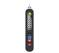 Professional Grades Voltages Tester Pen With Bright LED Light And Accuracy LCD Display For Electrical Circuit Analysis Multifunction Voltages Detectors