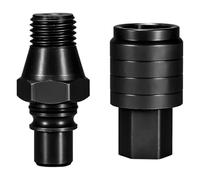 Professional Grades Water Drill Coupling Set Rapid Changing Mechanism Enhancing Durability Standard Thread Compatibility Wear Resistant Drill Component