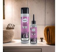 Professional Growth + Strength Anti-Grey Set (2 Pieces) | Shampoo (250 ml) & Serum (150 ml) Against Premature Greying | with Kerascalp & Greyverse for the Preservation of Natural Hair Colour (Balea)