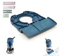 Professional Guide Rail Adaptor for Bosch COLT GKF125CEK / GKF125CEN / GKF125CE 1.25 HP Horsepower for Makita/Bosch/Festool/Mafell Guide Rail Router Edge Milling Cutter Adapter