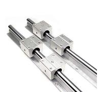 Professional Guide SBR 2pcs Linear Rail SBR20/SBR16/SBR12 + 4pcs SBR20UU/SBR16UU/SB12UU Bearing Blocks for CNC Machine(Sbr12uu,850mm)