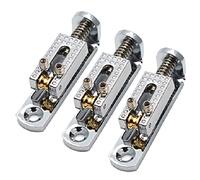 Professional Guitar Bridge 3 String Solo Single Guitar Bridge With Wrench Screw For 3 String Electric Guitar Guitar Bridge (Color : 02)