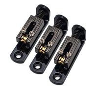 Professional Guitar Bridge 3 String Solo Single Guitar Bridge With Wrench Screw For 3 String Electric Guitar Guitar Bridge (Color : 01)