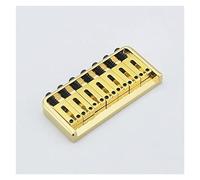Professional Guitar Bridge 7-string Steel Surrounded By Body-piercing Fixed Golden Electric Guitar Bridge String Plate Stringer Guitar Bridge