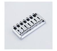 Professional Guitar Bridge 7-string Steel Surrounded By Body-piercing Fixed Silver Electric Guitar Bridge String Plate Stringer Guitar Bridge