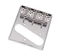 Professional Guitar Bridge Brass 3 Strings Saddles Bridge With Single Coil Pickup Hole For For Tele Guitar Guitar Bridge (Color : 02)