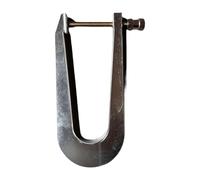 Professional Guitar Bridge Clamp Repair Tool - Alloy U Shape Fixture Clip for Acoustic & Classical Folk Guitars - Luthier Essential (Size L)