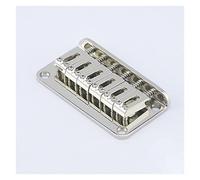 Professional Guitar Bridge Guitar Nickel-plated Fixed Bridge Tail Through The Body Bridge String Board Short Bridge Suitable For For SG Electric Guitar Guitar Bridge