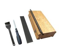 Professional Guitar Fret-End Dressing File Tool Ergonomic Fret-Dressing Tool for Easy Use and Effective Polishing