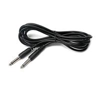 Professional Guitar Lead 3M/10ft Cable 6.35mm 1/4" Mono Instrument Cable for Keyboard Mixing Desk