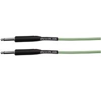 Professional Guitar Lead - Green Cable - 6m
