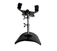 Professional Guitar Leg Rest with 6-Level Height Setting - Robust Metal Frame for Bass Ukulele 10.7x10.8cm