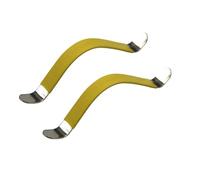 Professional Guitar Making Tools 2PCS Guitar String Separator Luthier Frets Polish Metal Tool