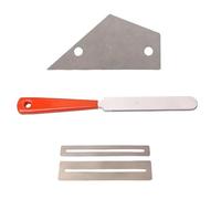 Professional Guitar Making Tools 3/4pcs Guitar Fret Wire Sanding Stone Protector Kit Finger Plate Radian Polishing DIY Luthier Tool(4pcs)