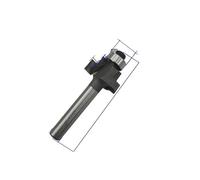 Professional Guitar Making Tools Guitar Edging Inlay Slot T Making Tool Trimming Machine 635 Chuck(3.5mm 1.5mm)