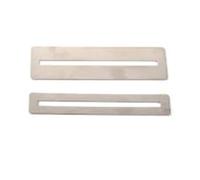 Professional Guitar Making Tools Guitar Fret Wire Sanding Stone Protector Kit Finger Plate Radian Polishing Tool(2pcs)