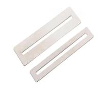 Professional Guitar Making Tools Guitar Fret Wire Sanding Stone Protector Kit Finger Plate Radian Polishing DIY Luthier Tool(2pcs)