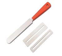 Professional Guitar Making Tools Guitar Fret Wire Sanding Stone Protector Kit Finger Plate Radian Polishing Luthier Tool(3pcs)