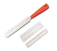 Professional Guitar Making Tools Guitar Fret Wire Sanding Stone Protector Kit Finger Plate Radian Polishing DIY Luthier Tool(3pcs)