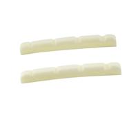 Professional Guitar Nut Slotted Bone Nut With Curved Bottom For 4 String P Type Bass