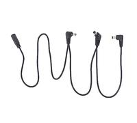 Professional Guitar Pedal Power Supply Cable 1 to 3 Way High Performance PVC Copper Core Noise Free Effect Pedal Adapter Cord for Musicians