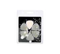 Professional Guitar Picks - Durable Glow-in-the-Dark Plectrums, Droplet Shape for Electric Guitar & Ukulele, Stage Performance & Practice Use